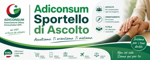 Adiconsum - Sportello di ascolto