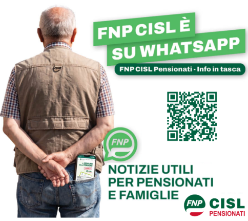 Lancio del Canale WhatsApp FNP CISL – Uno strumento diretto per informare e coinvolgere pensionate e pensionati